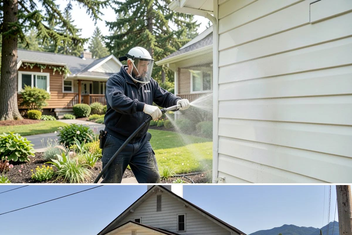 Fiberglass Cleaning in Concrete, Skagit County, WA - Clean fiberglass in spring or summer to clear the oxidation and grime that accumulate through the damp months.