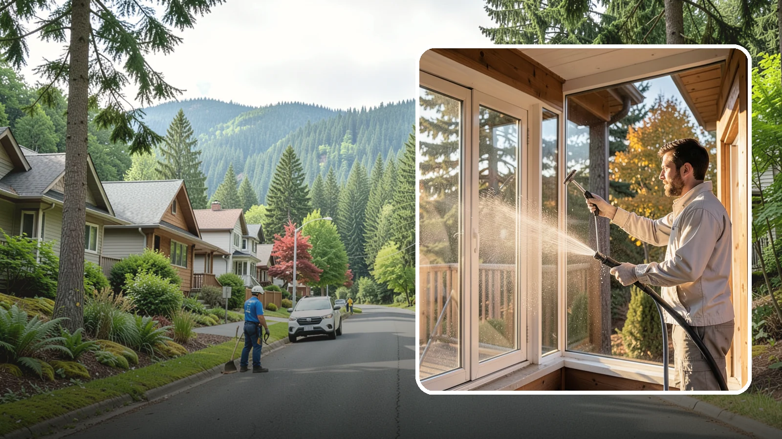Fiberglass Cleaning in Darrington, Snohomish County, WA - Careful cleaning of fiberglass doors, panels, and surfaces that removes oxidation and grime while preserving the gelcoat.