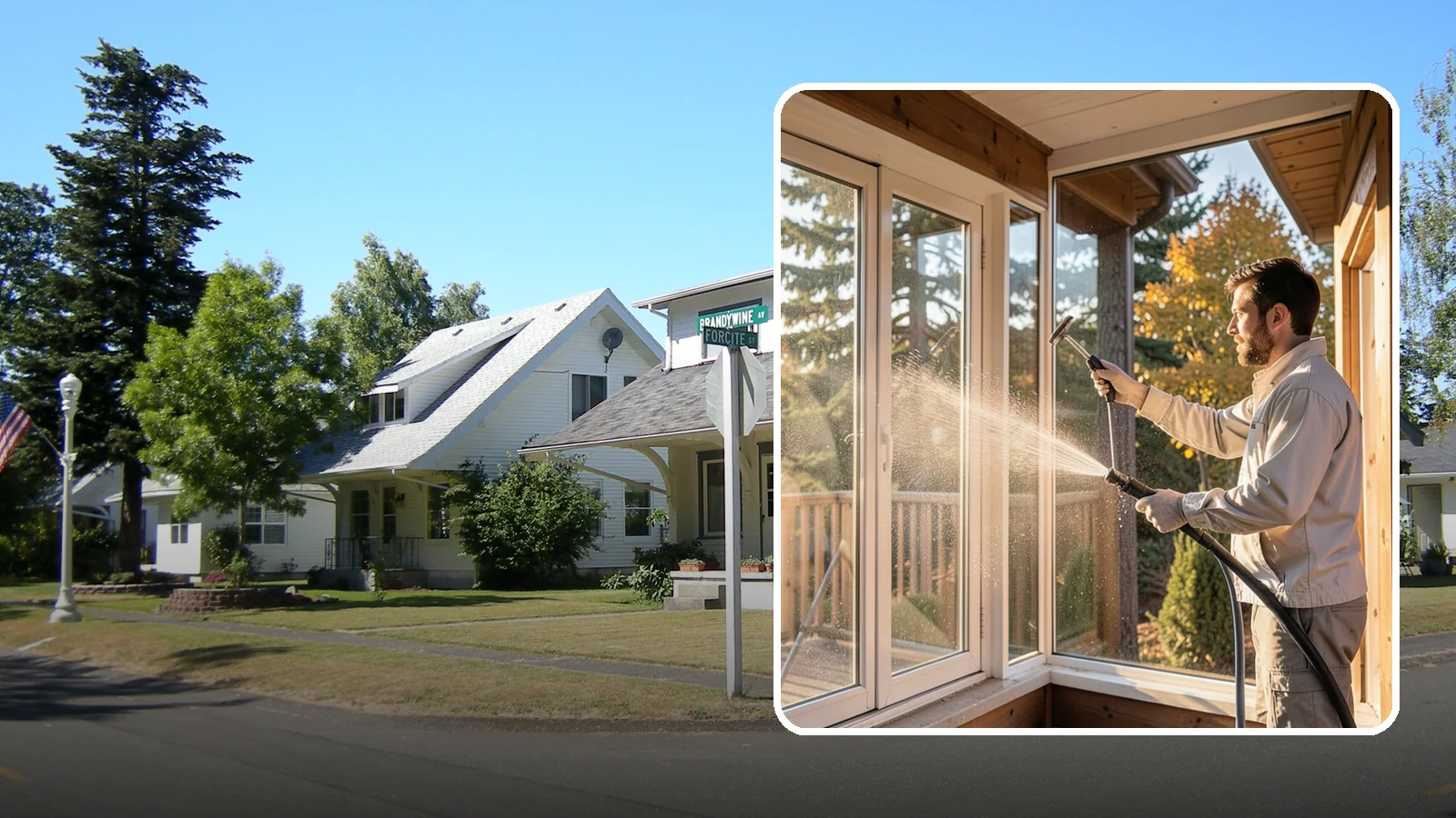 Fiberglass Cleaning in DuPont, Pierce County, WA - Careful cleaning of fiberglass doors, panels, and surfaces that removes oxidation and grime while preserving the gelcoat.