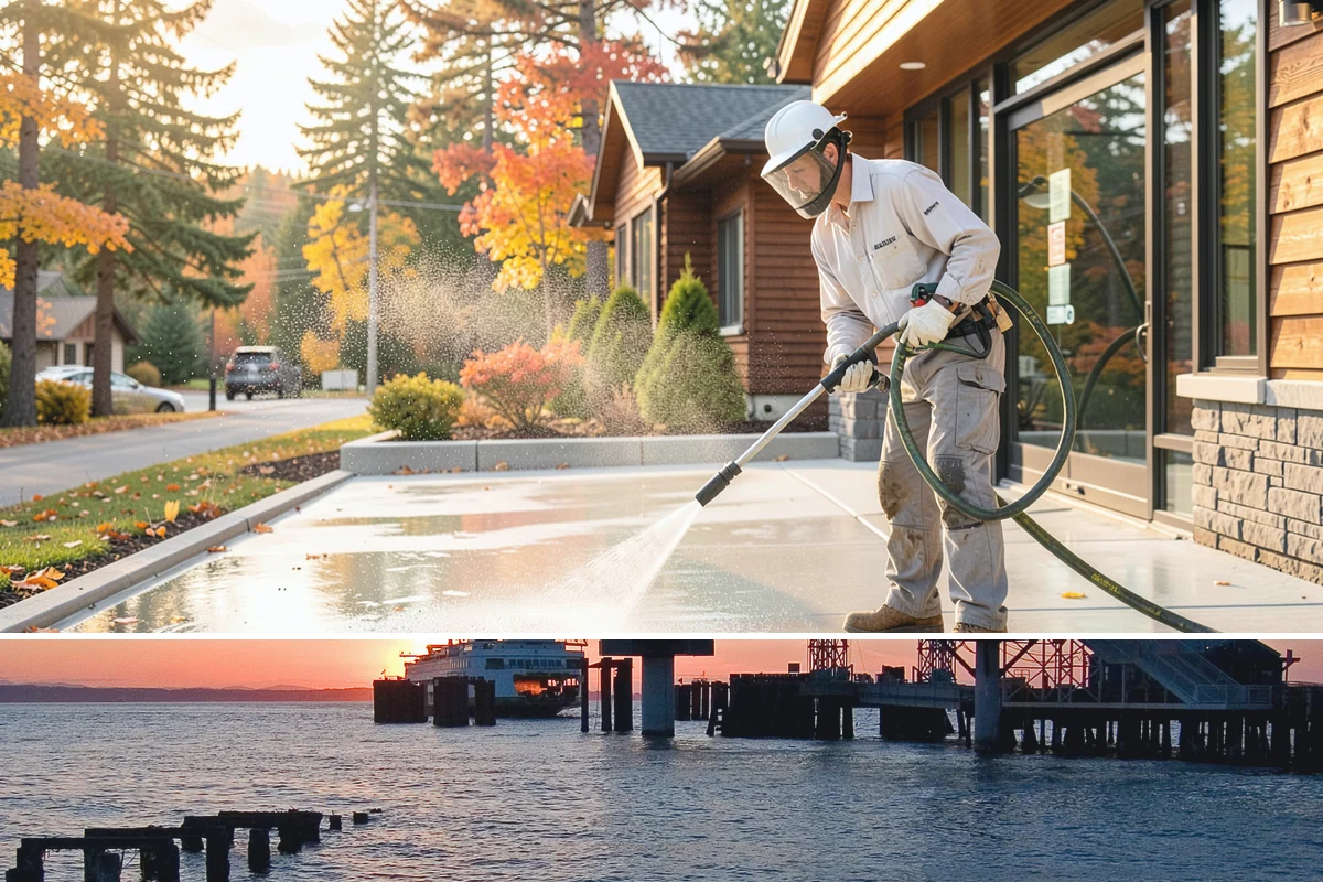 Fiberglass Cleaning in Edmonds, Snohomish County, WA - Clean fiberglass in spring or summer to clear the oxidation and grime that accumulate through the damp months.