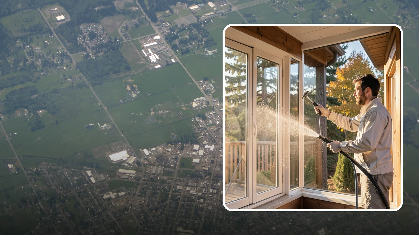 Fiberglass Cleaning in Enumclaw, King County, WA - Careful cleaning of fiberglass doors, panels, and surfaces that removes oxidation and grime while preserving the gelcoat.