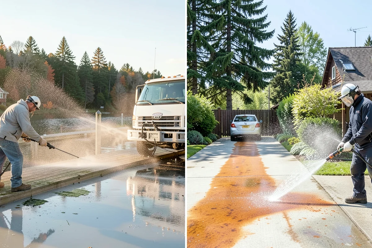 Fiberglass Cleaning in Federal Way, King County, WA - Assess the fiberglass surface and its oxidation