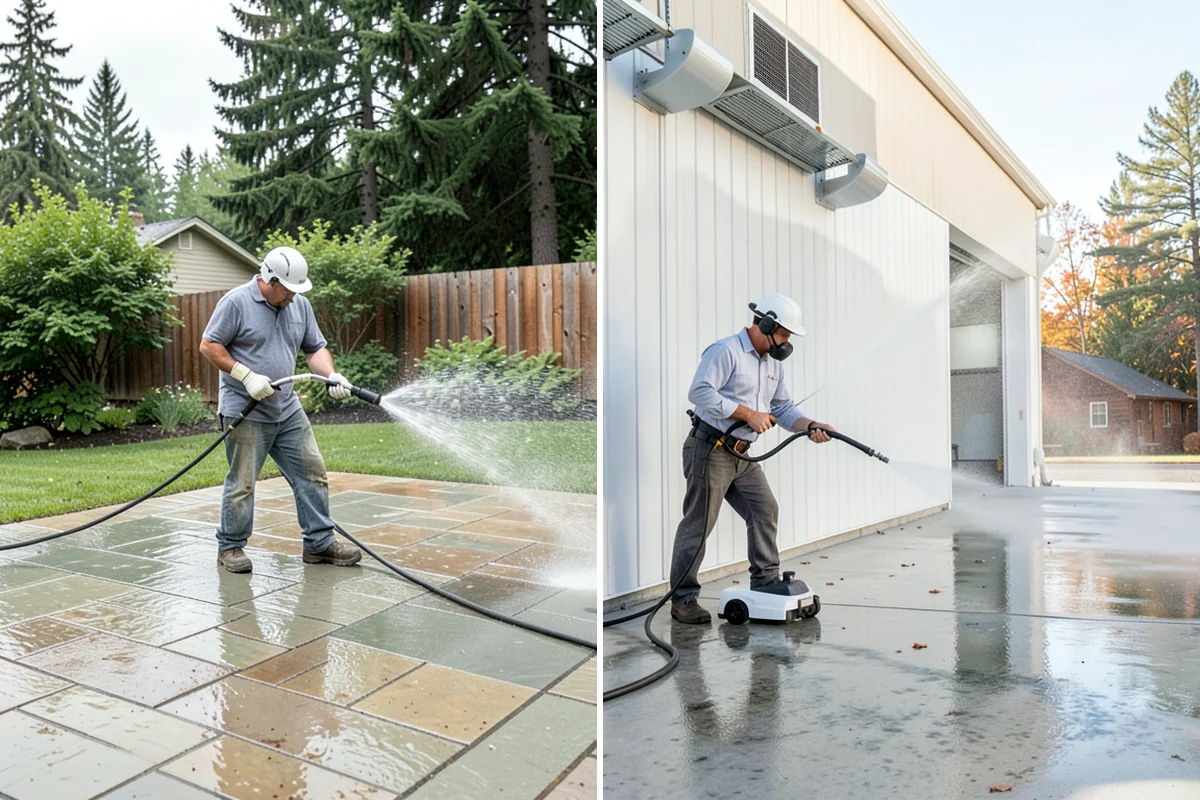 Fiberglass Cleaning in Gig Harbor, Pierce County, WA - Assess the fiberglass surface and its oxidation