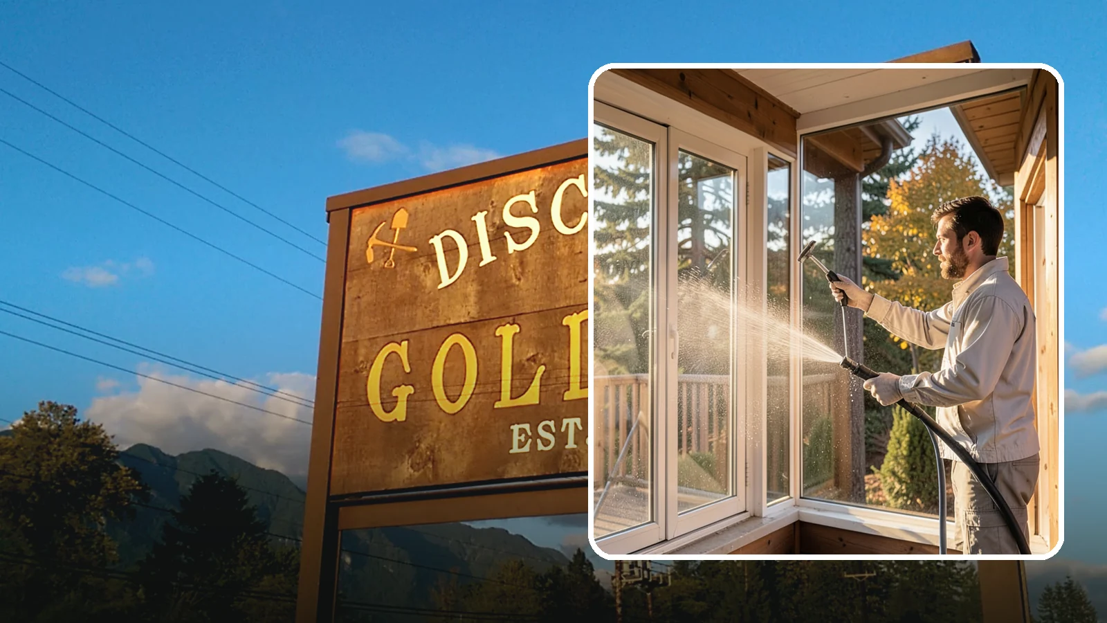 Fiberglass Cleaning in Gold Bar, Snohomish County, WA - Careful cleaning of fiberglass doors, panels, and surfaces that removes oxidation and grime while preserving the gelcoat.