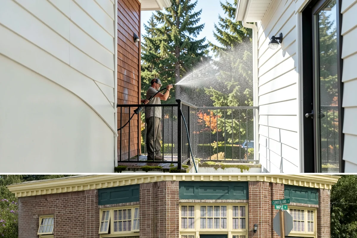 Fiberglass Cleaning in Hamilton, Skagit County, WA - Clean fiberglass in spring or summer to clear the oxidation and grime that accumulate through the damp months.