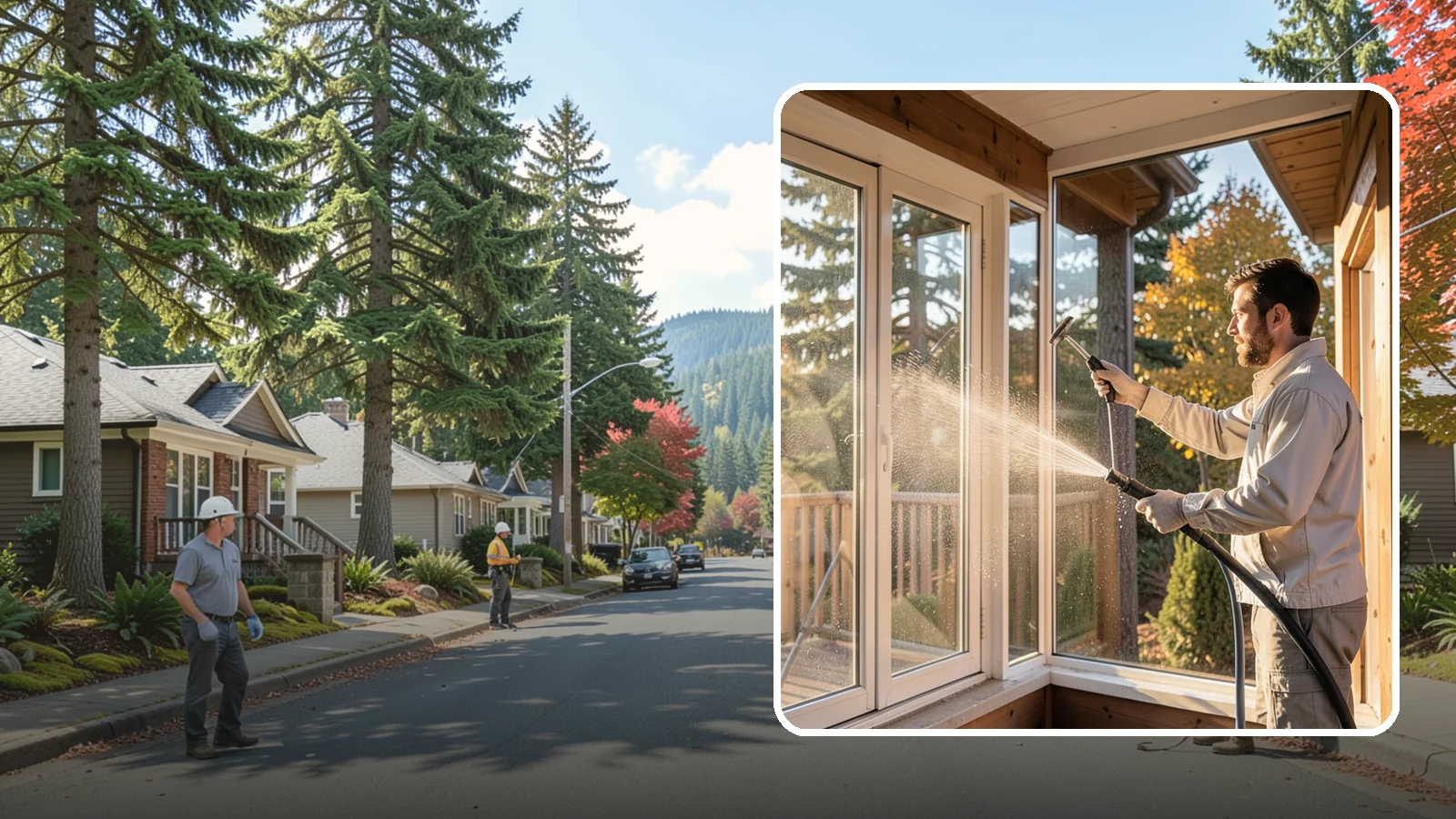 Fiberglass Cleaning in Hunts Point, King County, WA - Careful cleaning of fiberglass doors, panels, and surfaces that removes oxidation and grime while preserving the gelcoat.