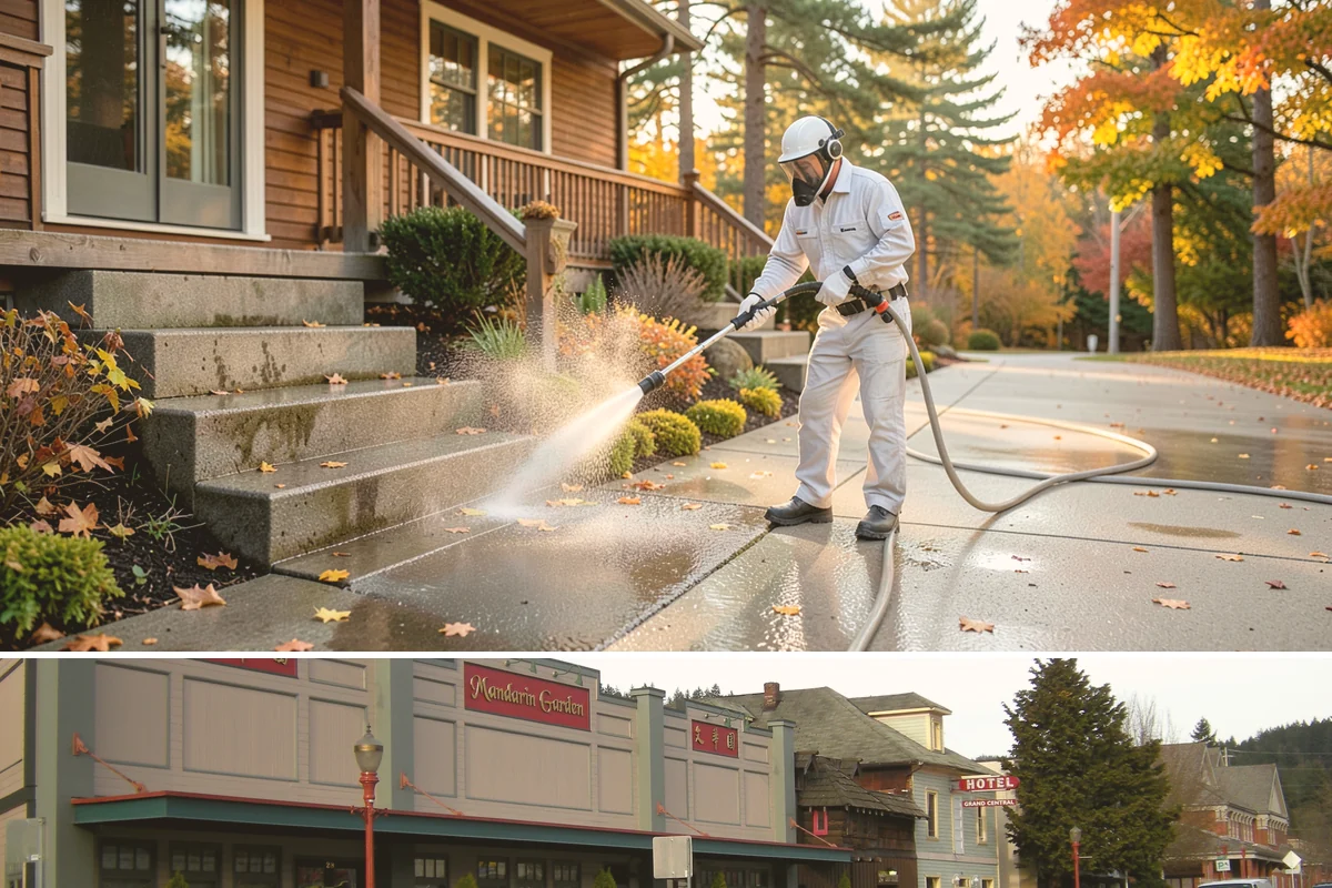 Fiberglass Cleaning in Issaquah, King County, WA - Clean fiberglass in spring or summer to clear the oxidation and grime that accumulate through the damp months.
