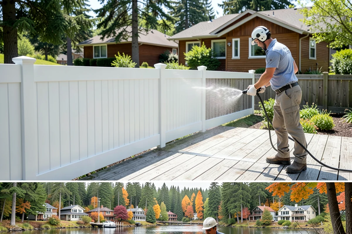 Fiberglass Cleaning in La Conner, Skagit County, WA - Clean fiberglass in spring or summer to clear the oxidation and grime that accumulate through the damp months.