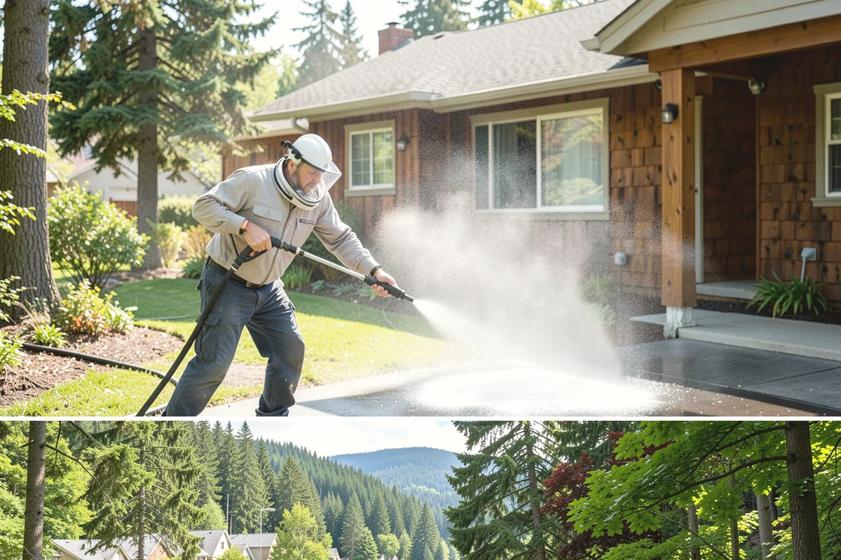 Fiberglass Cleaning in Lake Forest Park, King County, WA - Clean fiberglass in spring or summer to clear the oxidation and grime that accumulate through the damp months.