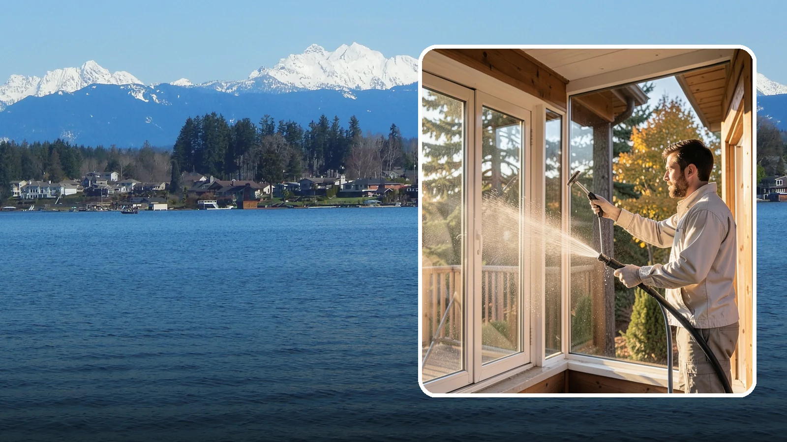 Fiberglass Cleaning in Lake Stevens, Snohomish County, WA - Careful cleaning of fiberglass doors, panels, and surfaces that removes oxidation and grime while preserving the gelcoat.