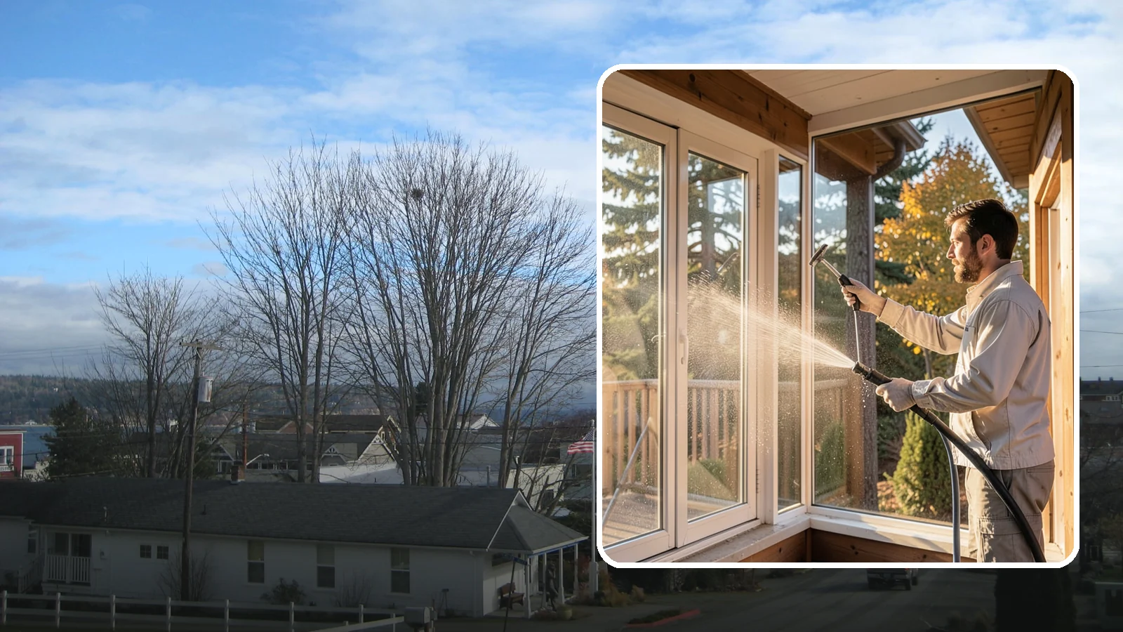 Fiberglass Cleaning in Langley, Island County, WA - Careful cleaning of fiberglass doors, panels, and surfaces that removes oxidation and grime while preserving the gelcoat.