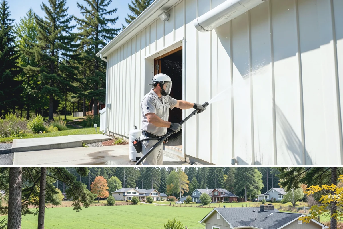 Fiberglass Cleaning in Lyman, Skagit County, WA - Clean fiberglass in spring or summer to clear the oxidation and grime that accumulate through the damp months.