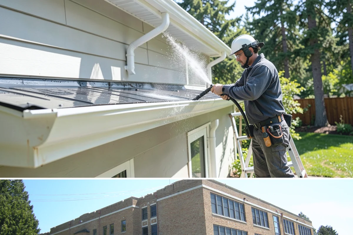 Fiberglass Cleaning in Maple Valley, King County, WA - Clean fiberglass in spring or summer to clear the oxidation and grime that accumulate through the damp months.