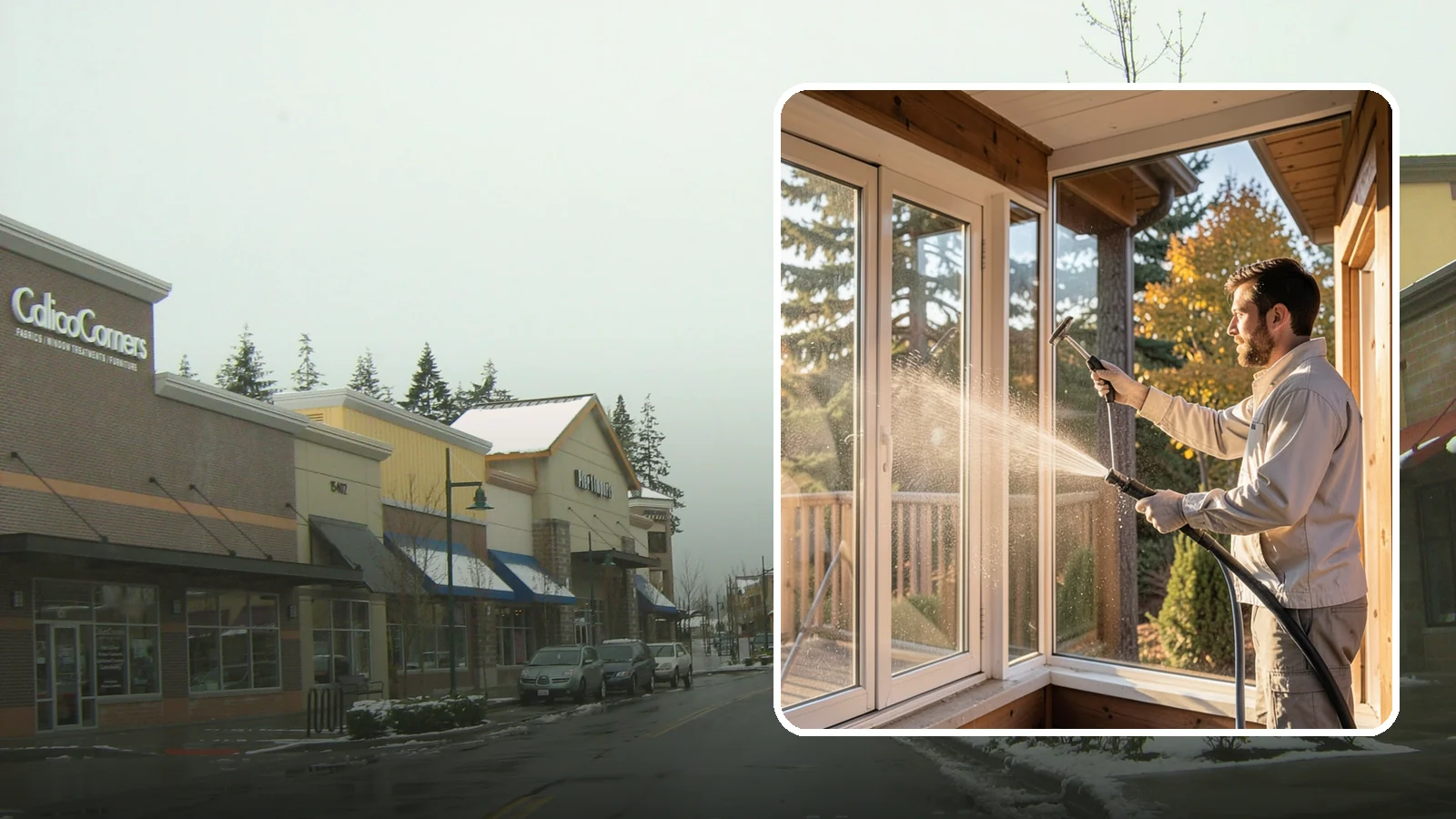 Fiberglass Cleaning in Mill Creek, Snohomish County, WA - Careful cleaning of fiberglass doors, panels, and surfaces that removes oxidation and grime while preserving the gelcoat.