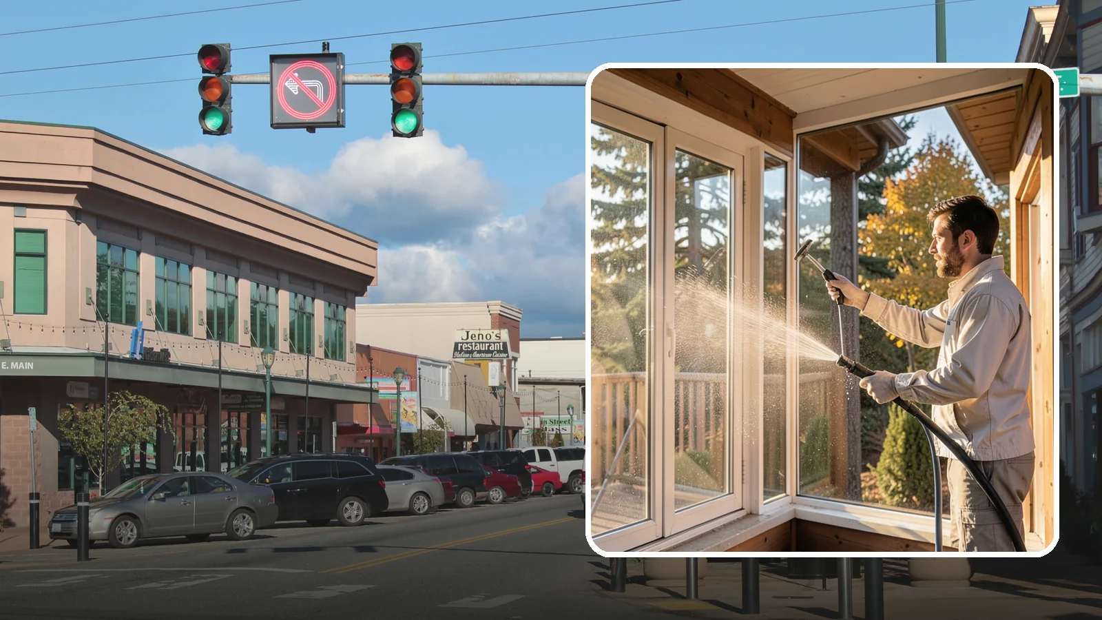 Fiberglass Cleaning in Monroe, Snohomish County, WA - Careful cleaning of fiberglass doors, panels, and surfaces that removes oxidation and grime while preserving the gelcoat.