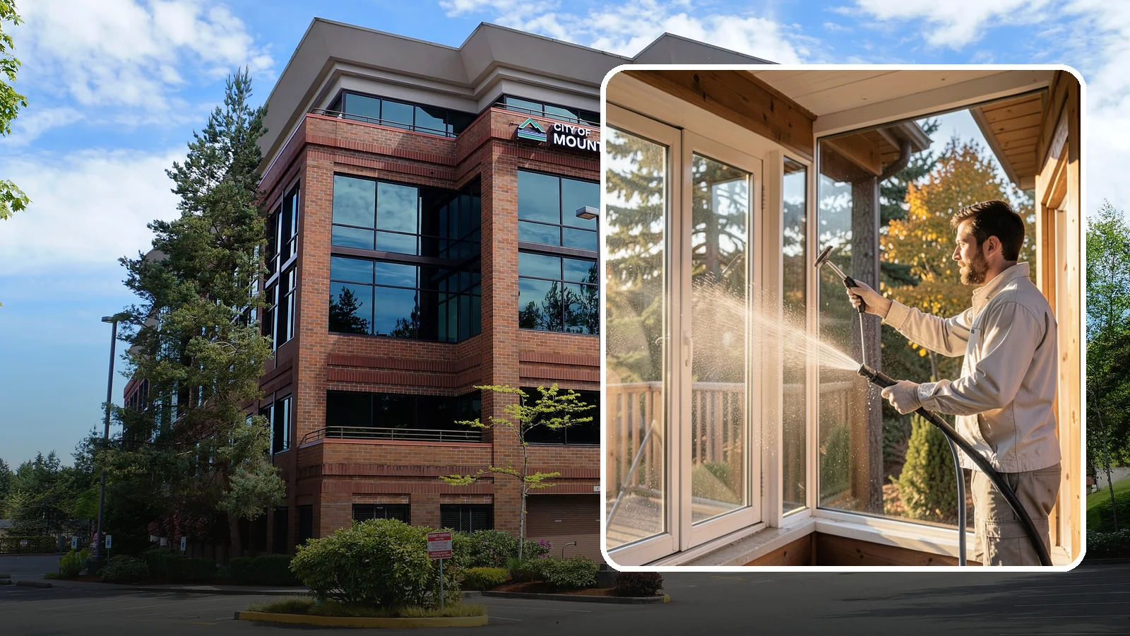 Fiberglass Cleaning in Mountlake Terrace, Snohomish County, WA - Careful cleaning of fiberglass doors, panels, and surfaces that removes oxidation and grime while preserving the gelcoat.
