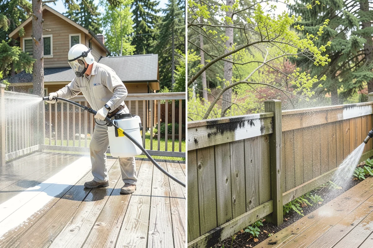 Fiberglass Cleaning in Mountlake Terrace, Snohomish County, WA - Assess the fiberglass surface and its oxidation