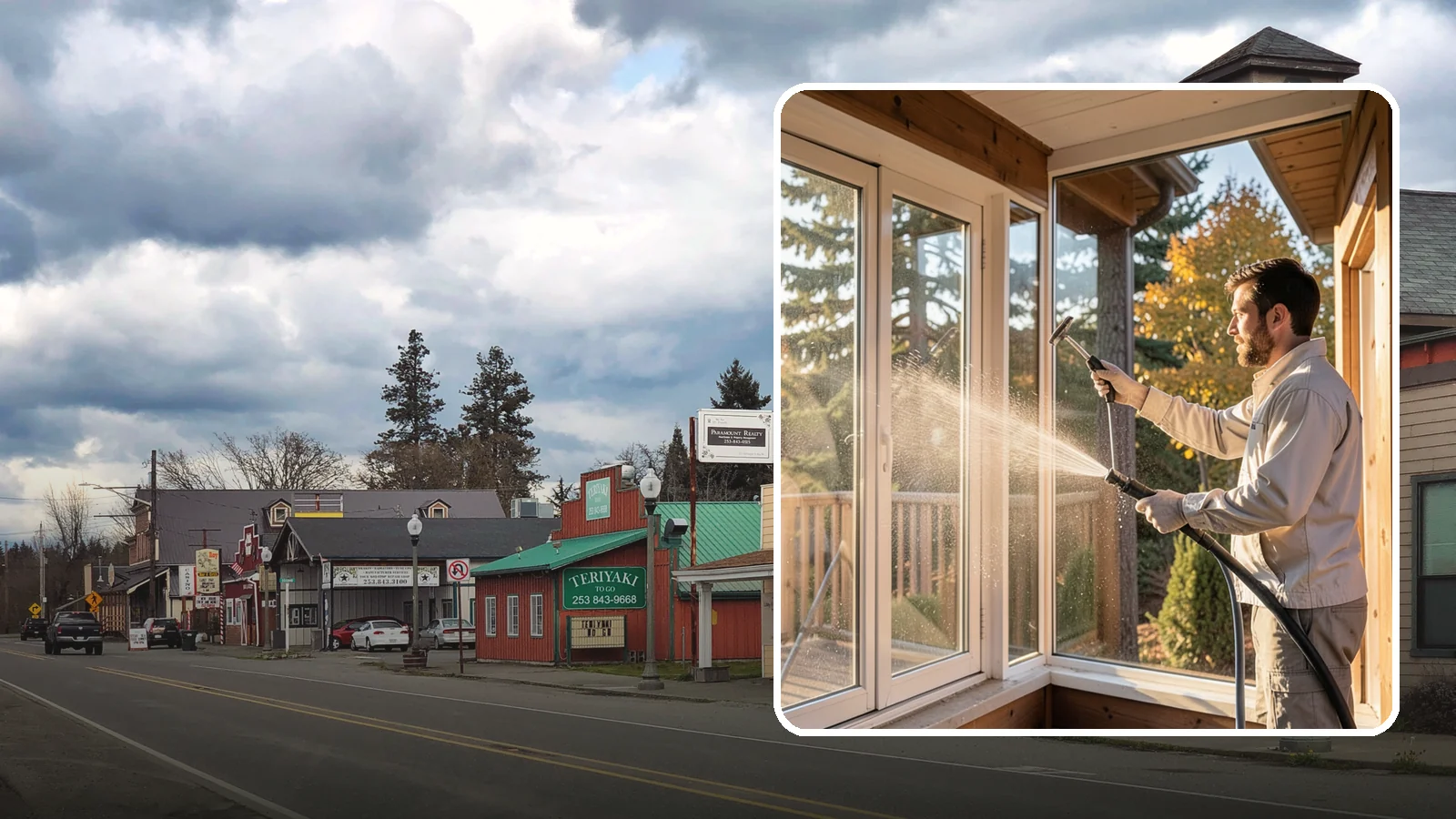 Fiberglass Cleaning in Roy, Pierce County, WA - Careful cleaning of fiberglass doors, panels, and surfaces that removes oxidation and grime while preserving the gelcoat.