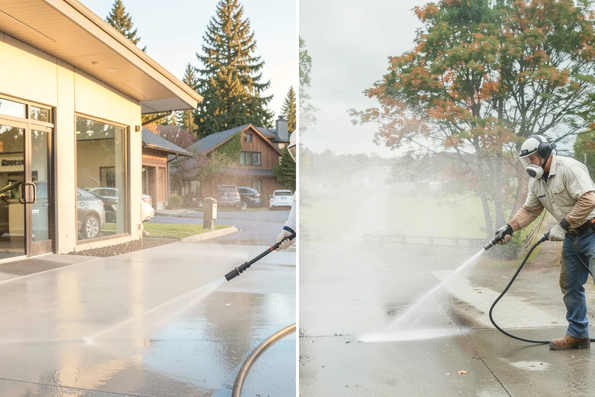 Fiberglass Cleaning in Ruston, Pierce County, WA - Assess the fiberglass surface and its oxidation