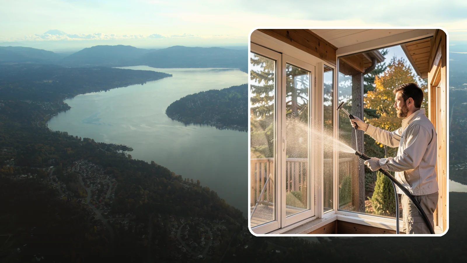 Fiberglass Cleaning in Sammamish, King County, WA - Careful cleaning of fiberglass doors, panels, and surfaces that removes oxidation and grime while preserving the gelcoat.