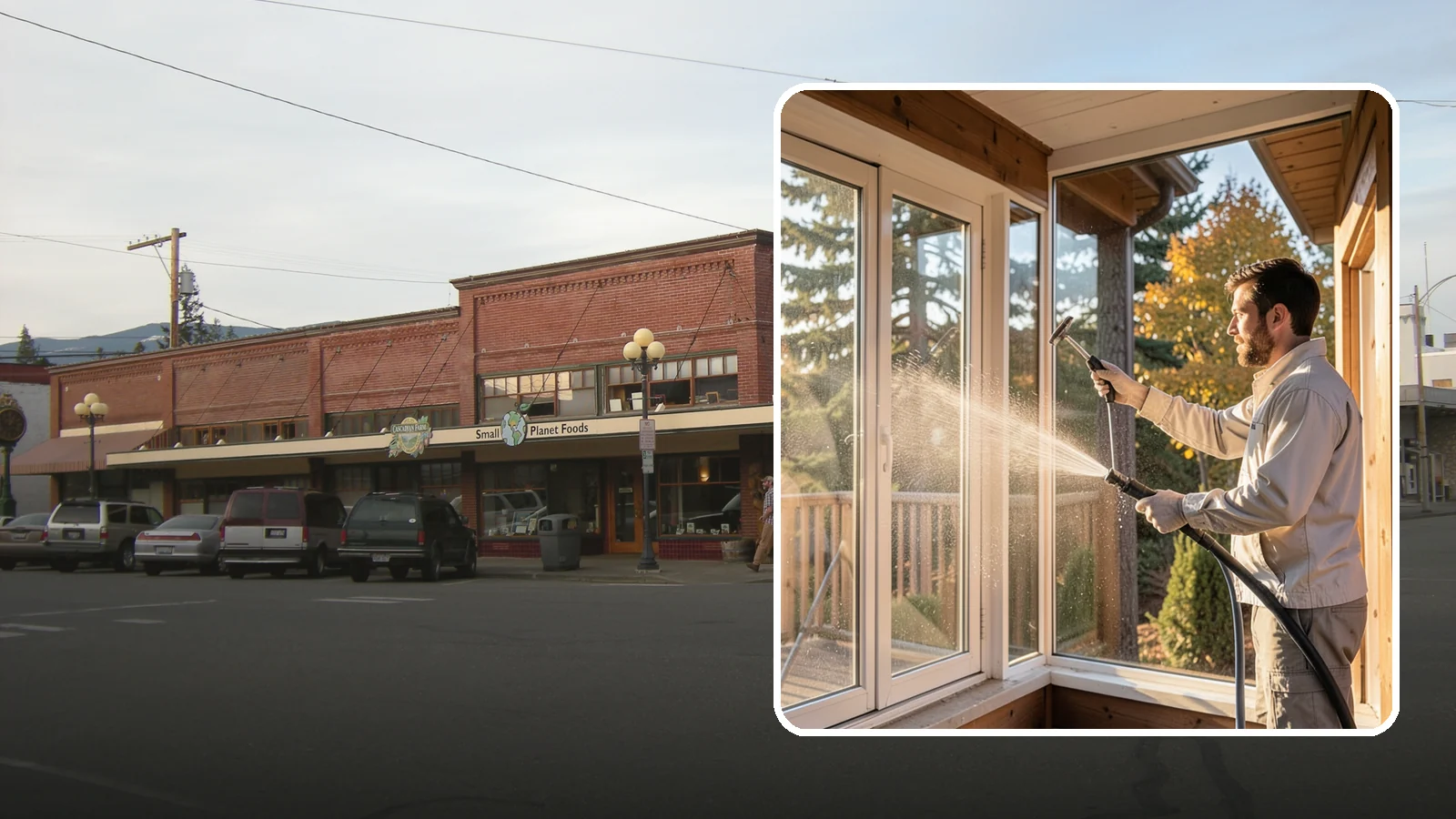 Fiberglass Cleaning in Sedro-Woolley, Skagit County, WA - Careful cleaning of fiberglass doors, panels, and surfaces that removes oxidation and grime while preserving the gelcoat.