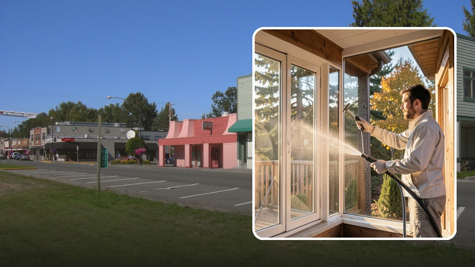 Fiberglass Cleaning in Snoqualmie, King County, WA - Careful cleaning of fiberglass doors, panels, and surfaces that removes oxidation and grime while preserving the gelcoat.