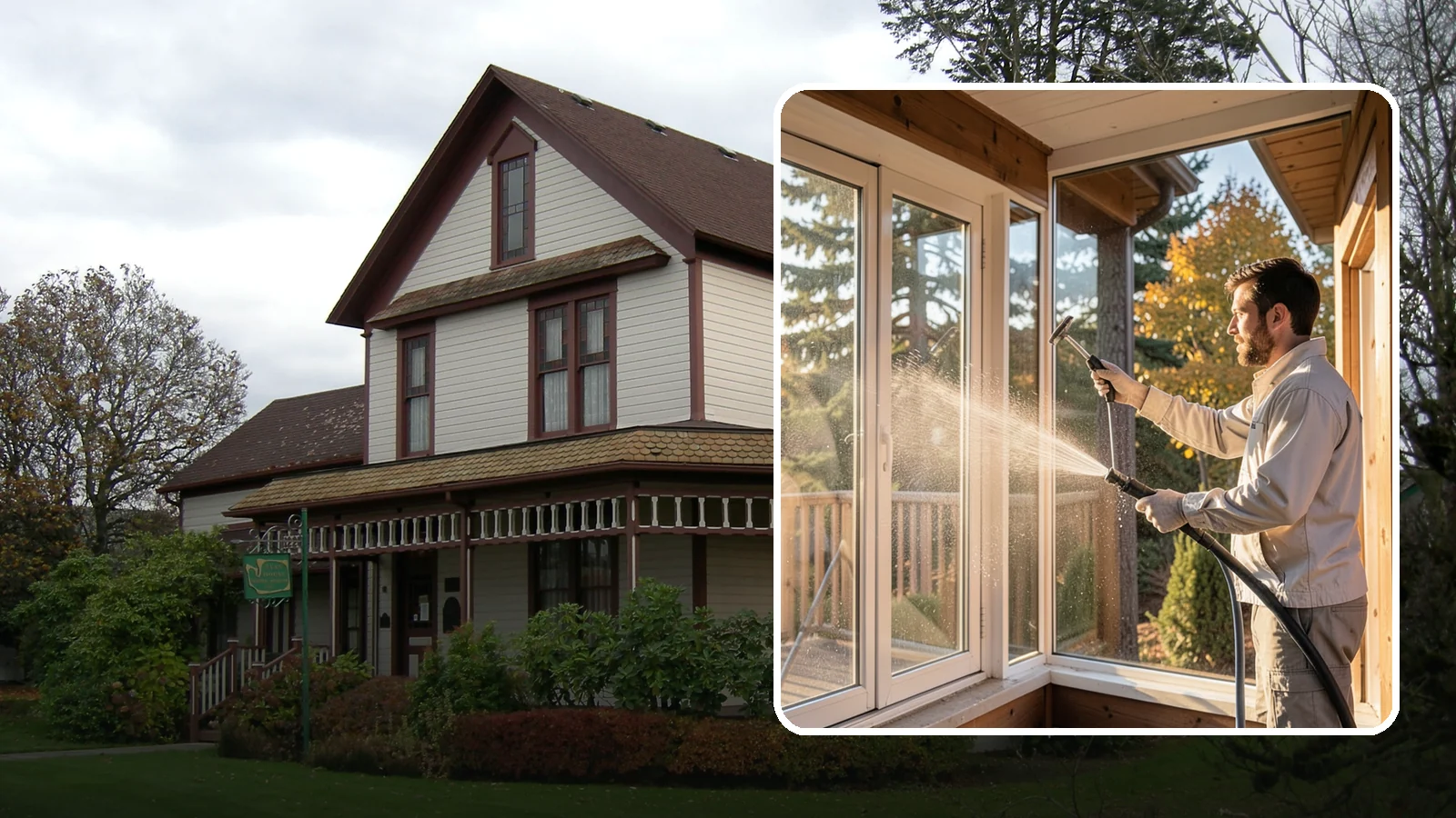Fiberglass Cleaning in Sumner, Pierce County, WA - Careful cleaning of fiberglass doors, panels, and surfaces that removes oxidation and grime while preserving the gelcoat.