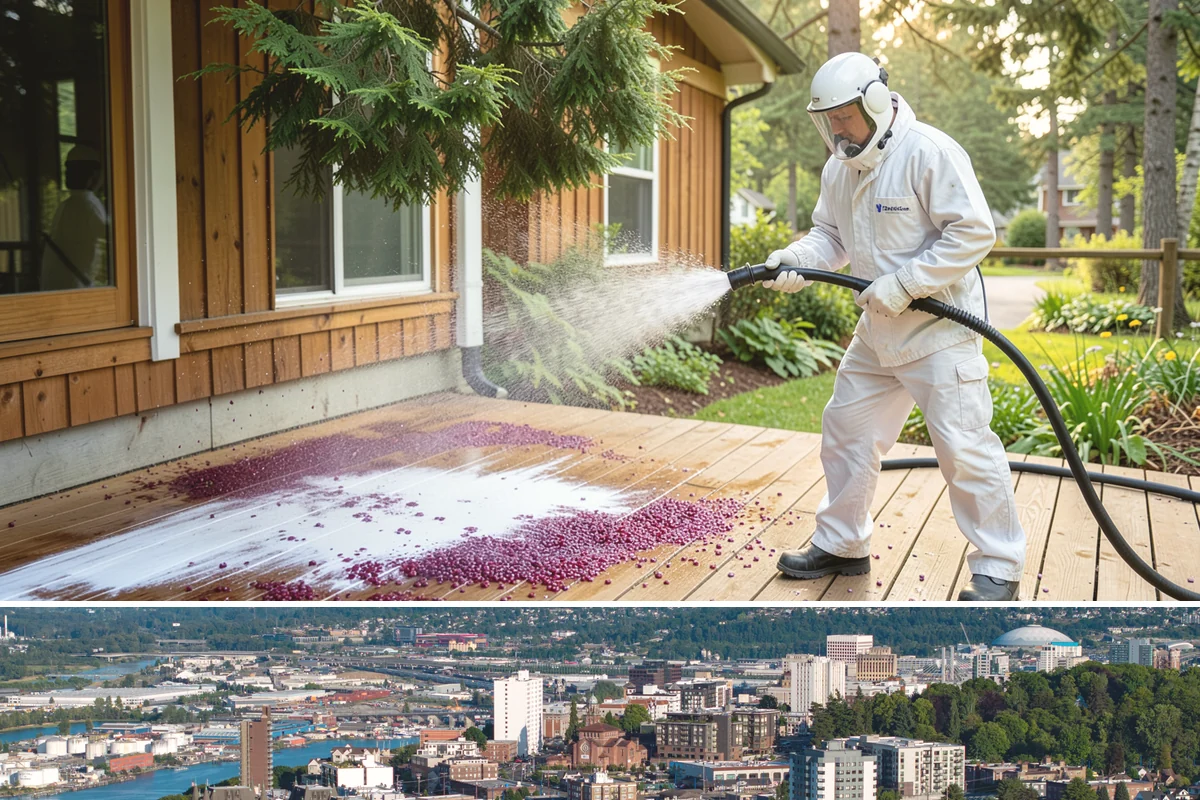 Fiberglass Cleaning in Tacoma, Pierce County, WA - Clean fiberglass in spring or summer to clear the oxidation and grime that accumulate through the damp months.