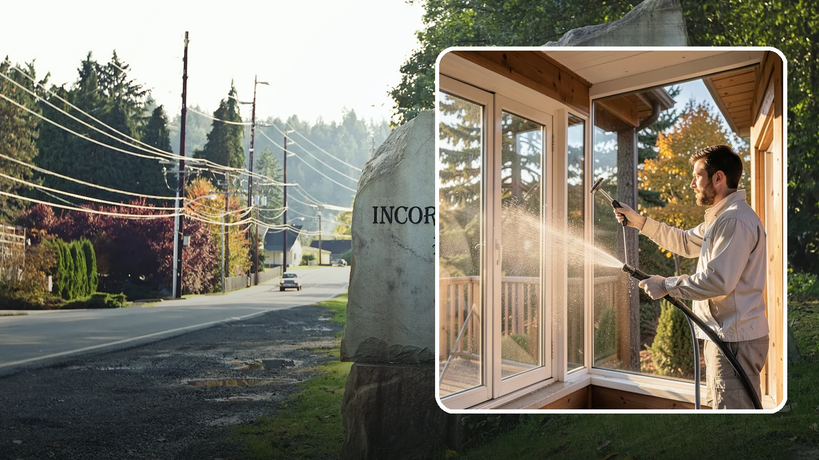 Fiberglass Cleaning in Wilkeson, Pierce County, WA - Careful cleaning of fiberglass doors, panels, and surfaces that removes oxidation and grime while preserving the gelcoat.