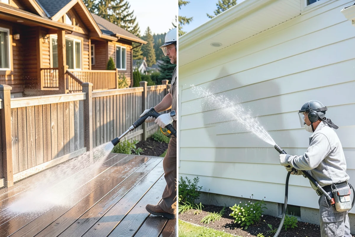 Fiberglass Cleaning in Wilkeson, Pierce County, WA - Assess the fiberglass surface and its oxidation