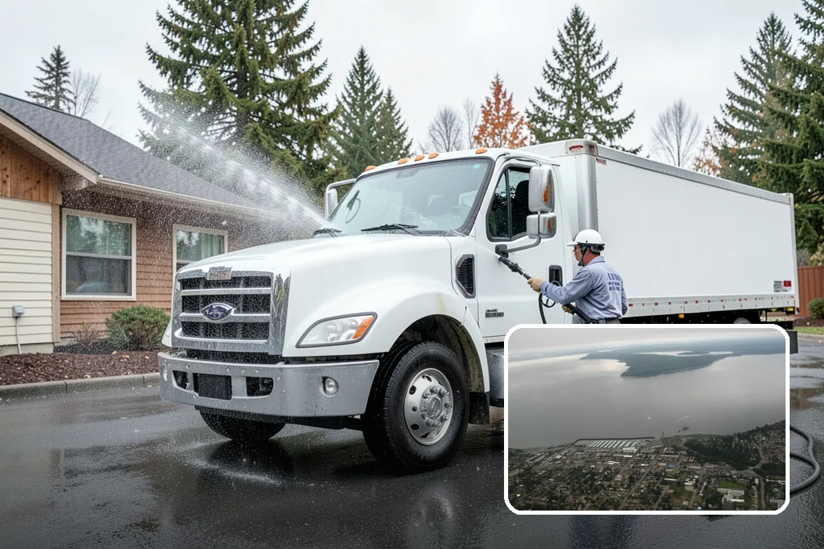 Fire Pit Cleaning in Des Moines, King County, WA - Removes soot and ash staining from the pit surround