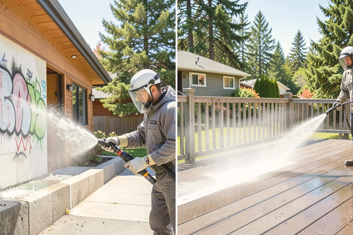 Fire Pit Cleaning in Eatonville, Pierce County, WA - Clear ash and debris from the pit and surround