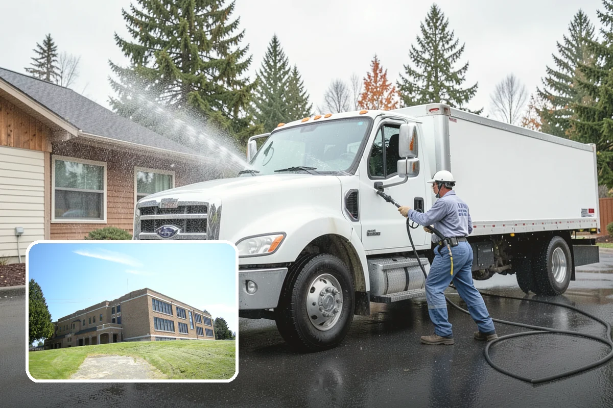 Fire Pit Cleaning in Maple Valley, King County, WA - Removes soot and ash staining from the pit surround
