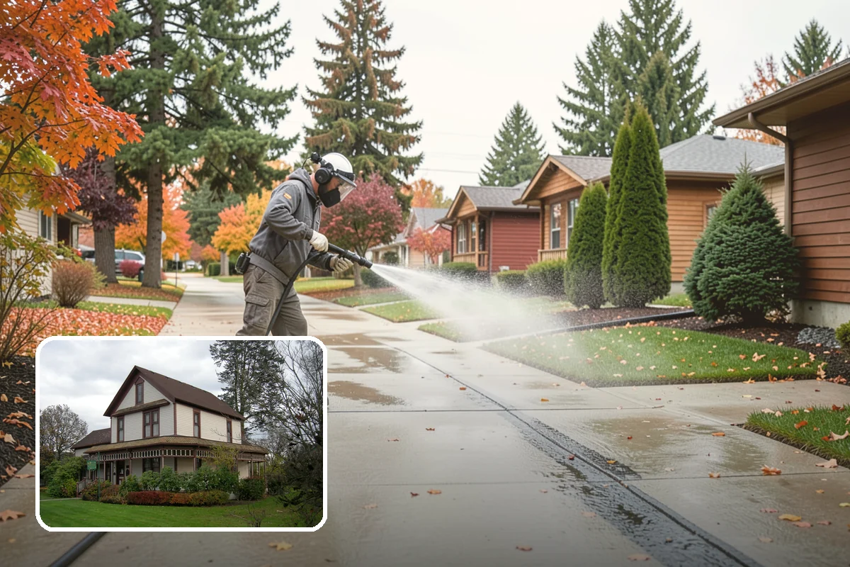 Fire Pit Cleaning in Sumner, Pierce County, WA - Removes soot and ash staining from the pit surround