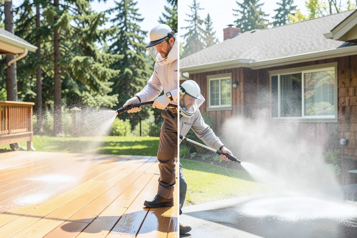 Fire Pit Cleaning in Wilkeson, Pierce County, WA - Clear ash and debris from the pit and surround