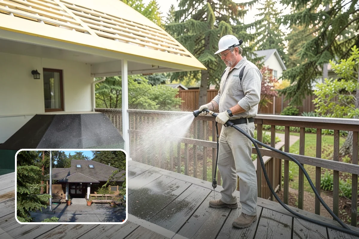 Fire Pit Cleaning in Yarrow Point, King County, WA - Removes soot and ash staining from the pit surround