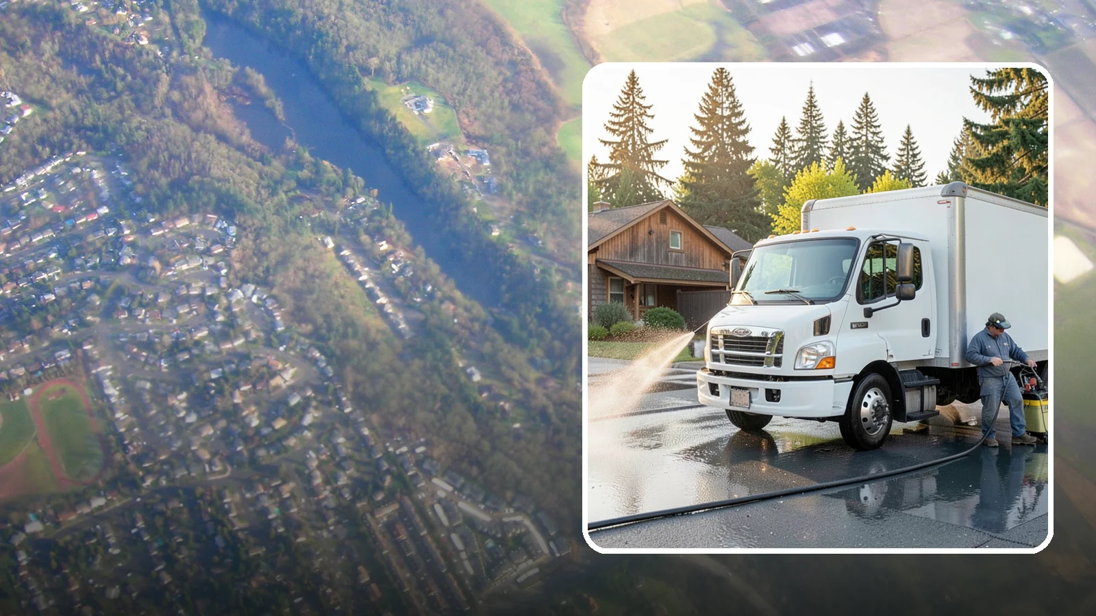 Fleet Washing in Algona, King County, WA - We wash entire vehicle fleets on-site so your Washington company's trucks and vans stay road-ready and brand-presentable.