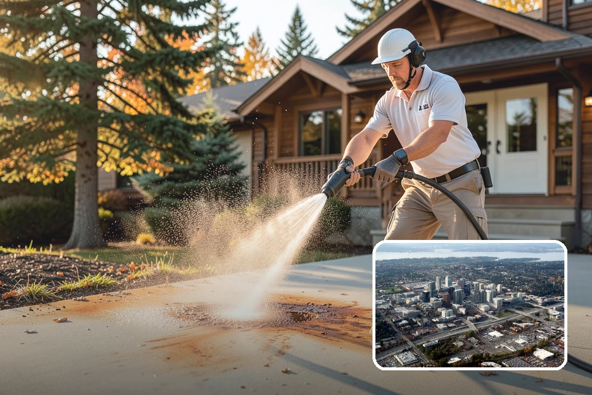 Fleet Washing in Bellevue, King County, WA - Cleans the whole fleet on-site around your schedule