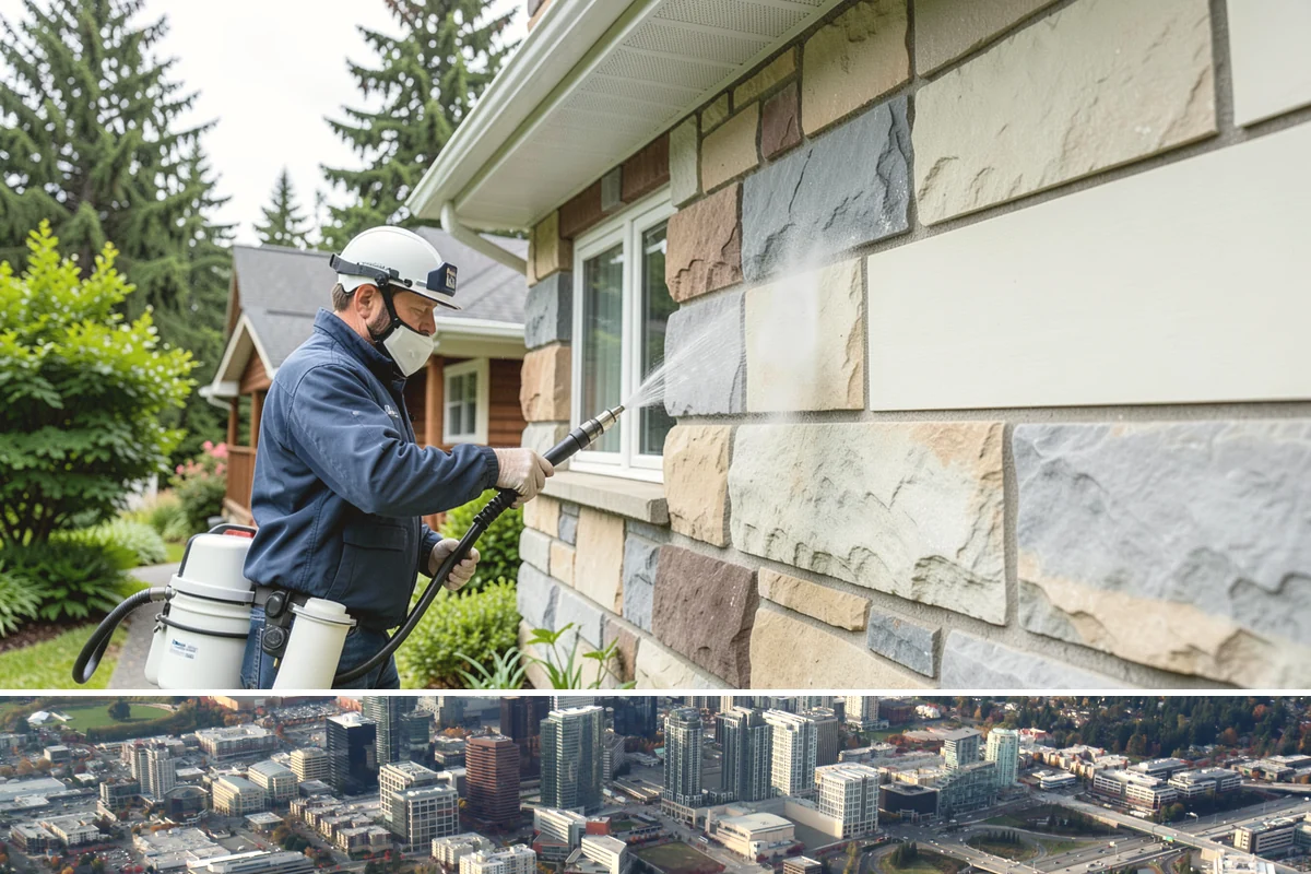Fleet Washing in Bellevue, King County, WA - Winter's road spray makes regular washes especially valuable, though a year-round schedule keeps branding consistent.