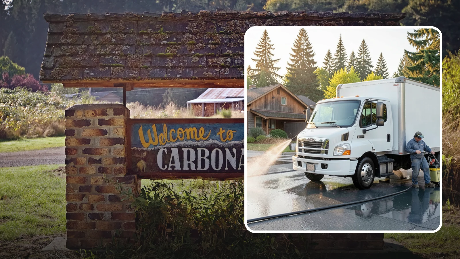 Fleet Washing in Carbonado, Pierce County, WA - We wash entire vehicle fleets on-site so your Washington company's trucks and vans stay road-ready and brand-presentable.