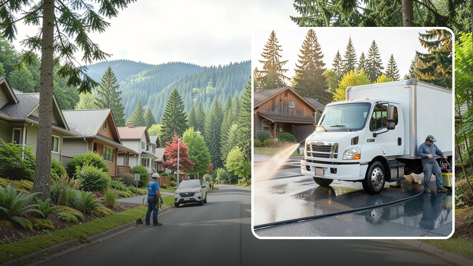 Fleet Washing in Darrington, Snohomish County, WA - We wash entire vehicle fleets on-site so your Washington company's trucks and vans stay road-ready and brand-presentable.