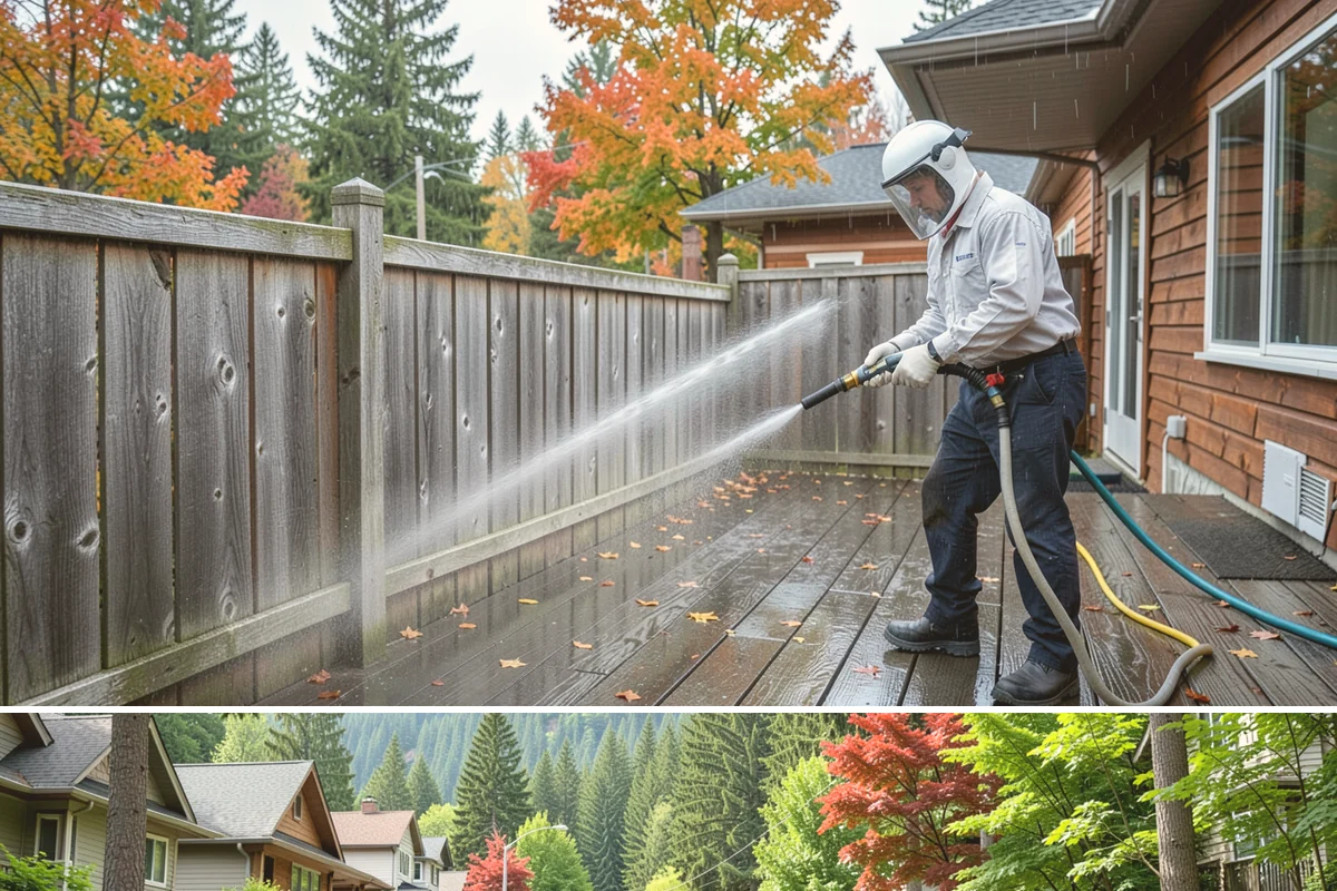 Fleet Washing in Darrington, Snohomish County, WA - Winter's road spray makes regular washes especially valuable, though a year-round schedule keeps branding consistent.
