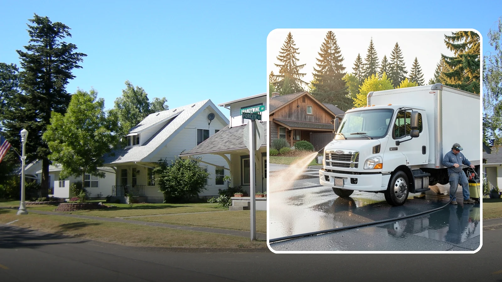 Fleet Washing in DuPont, Pierce County, WA - We wash entire vehicle fleets on-site so your Washington company's trucks and vans stay road-ready and brand-presentable.