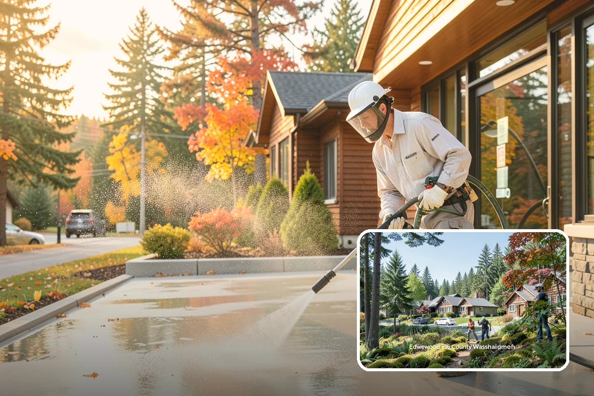 Fleet Washing in Edgewood, Pierce County, WA - Cleans the whole fleet on-site around your schedule
