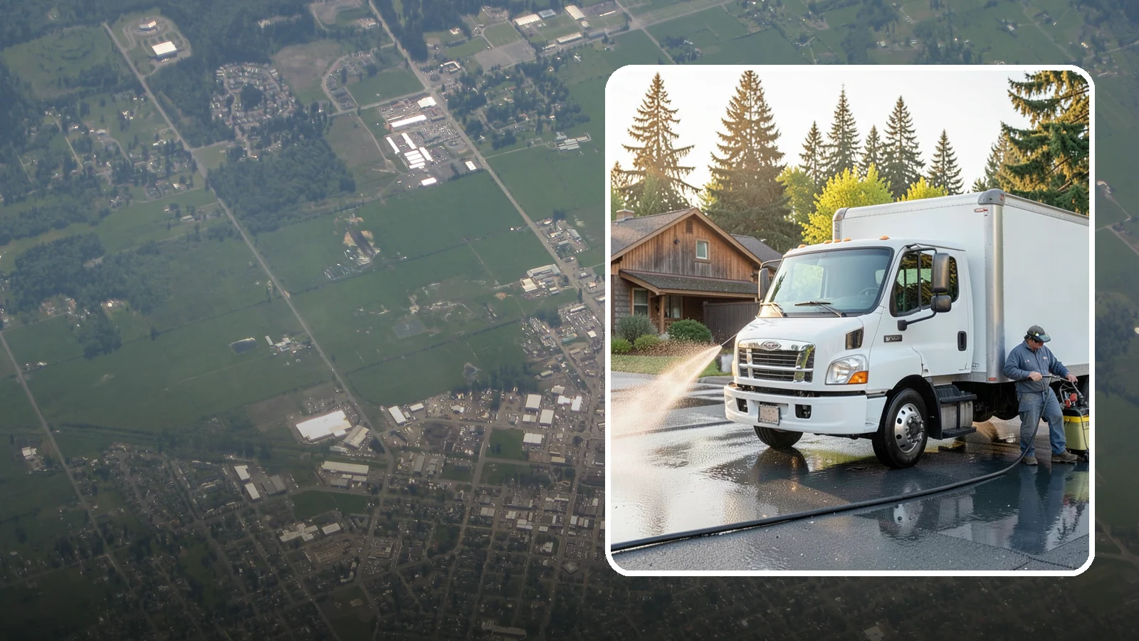 Fleet Washing in Enumclaw, King County, WA - We wash entire vehicle fleets on-site so your Washington company's trucks and vans stay road-ready and brand-presentable.
