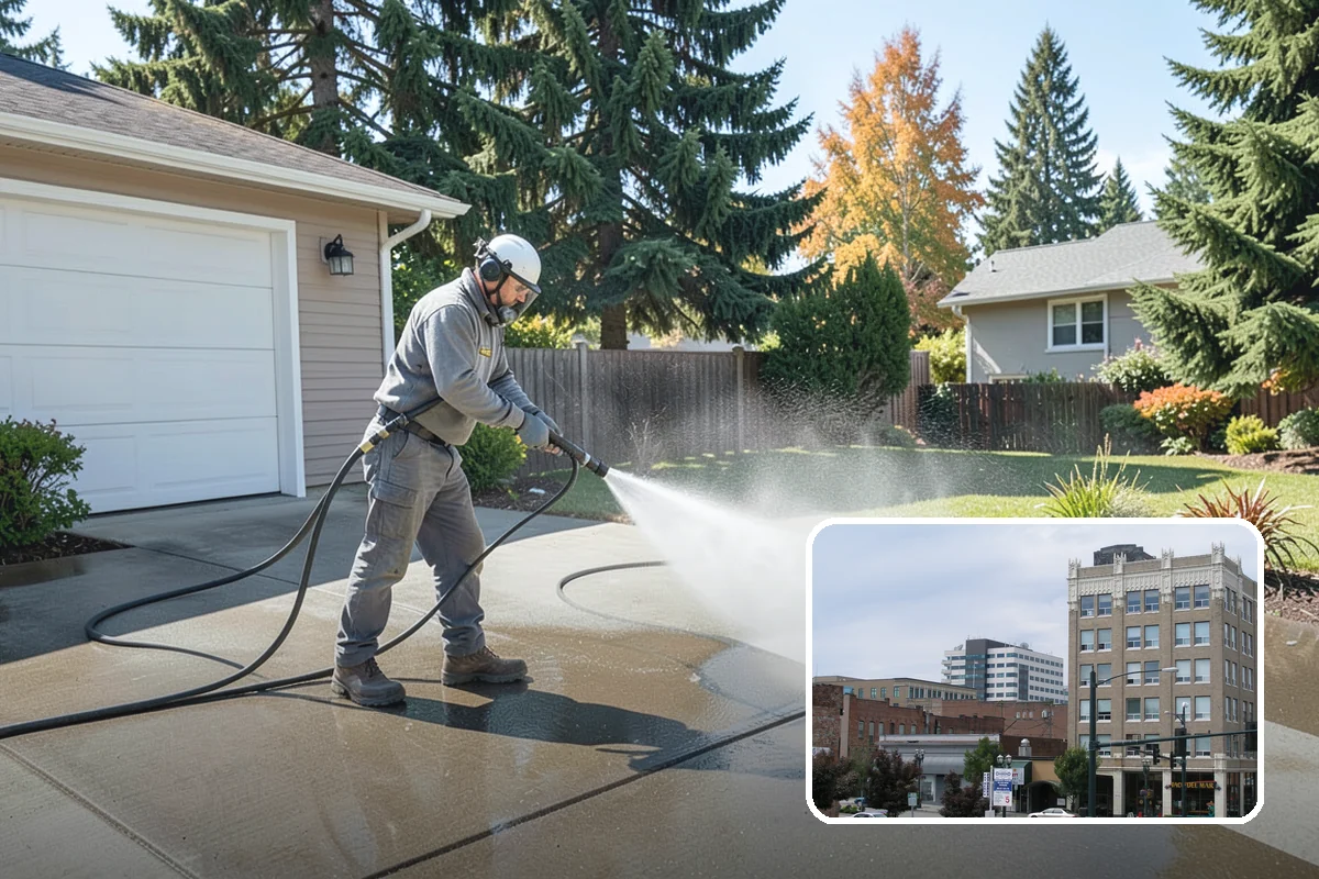Fleet Washing in Everett, Snohomish County, WA - Cleans the whole fleet on-site around your schedule