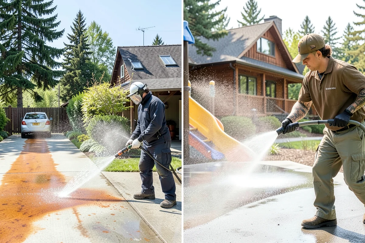 Fleet Washing in Federal Way, King County, WA - Stage vehicles and confirm the wash schedule