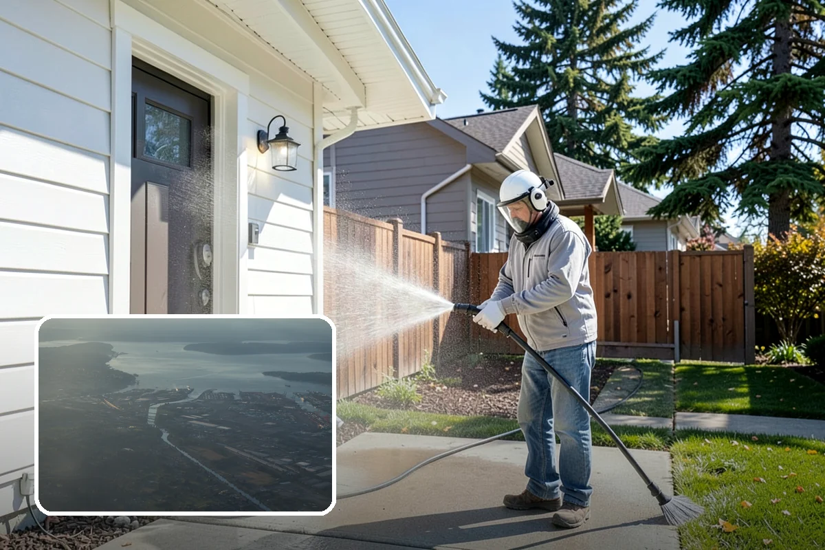 Fleet Washing in Fife, Pierce County, WA - Cleans the whole fleet on-site around your schedule