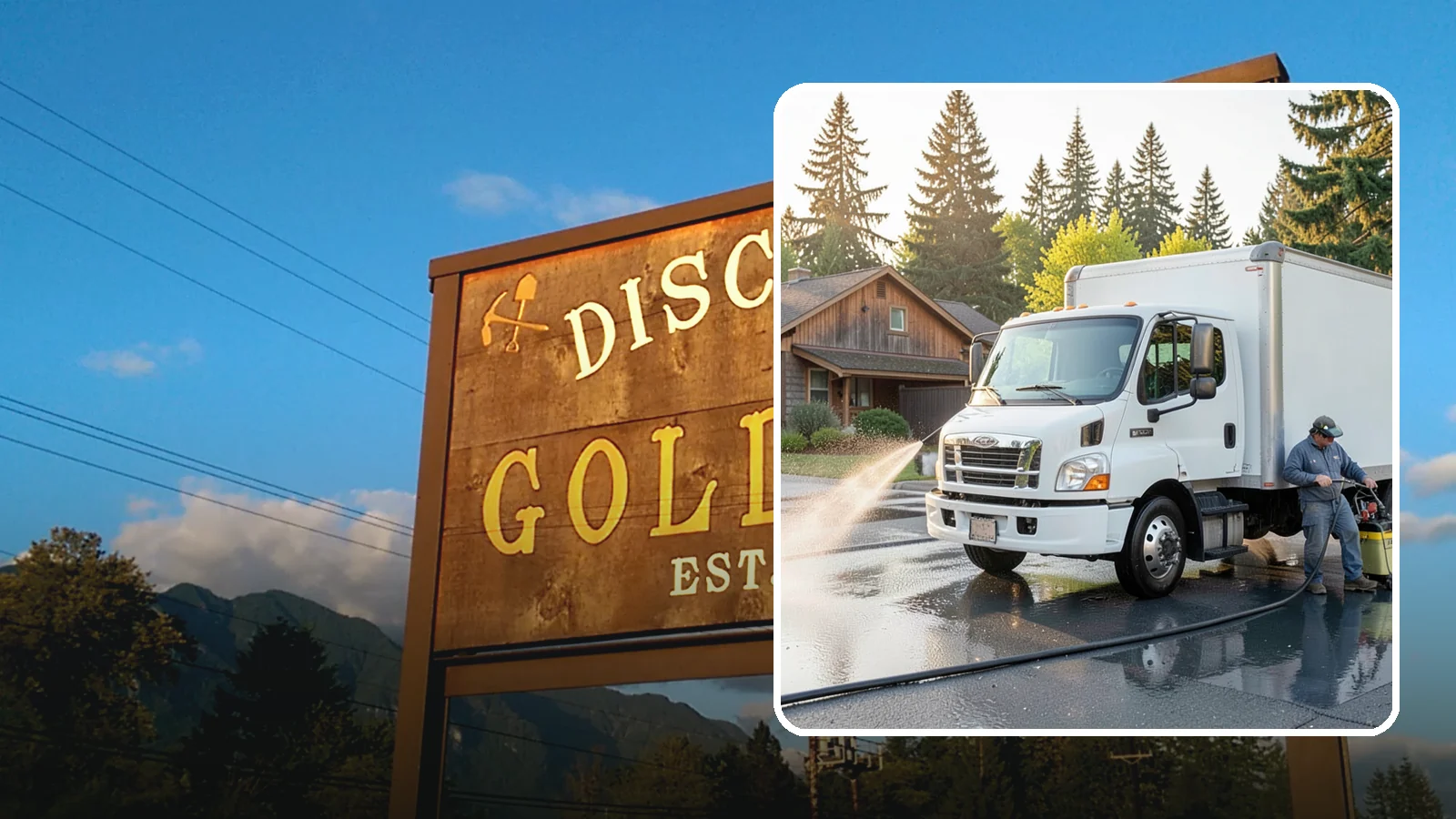 Fleet Washing in Gold Bar, Snohomish County, WA - We wash entire vehicle fleets on-site so your Washington company's trucks and vans stay road-ready and brand-presentable.