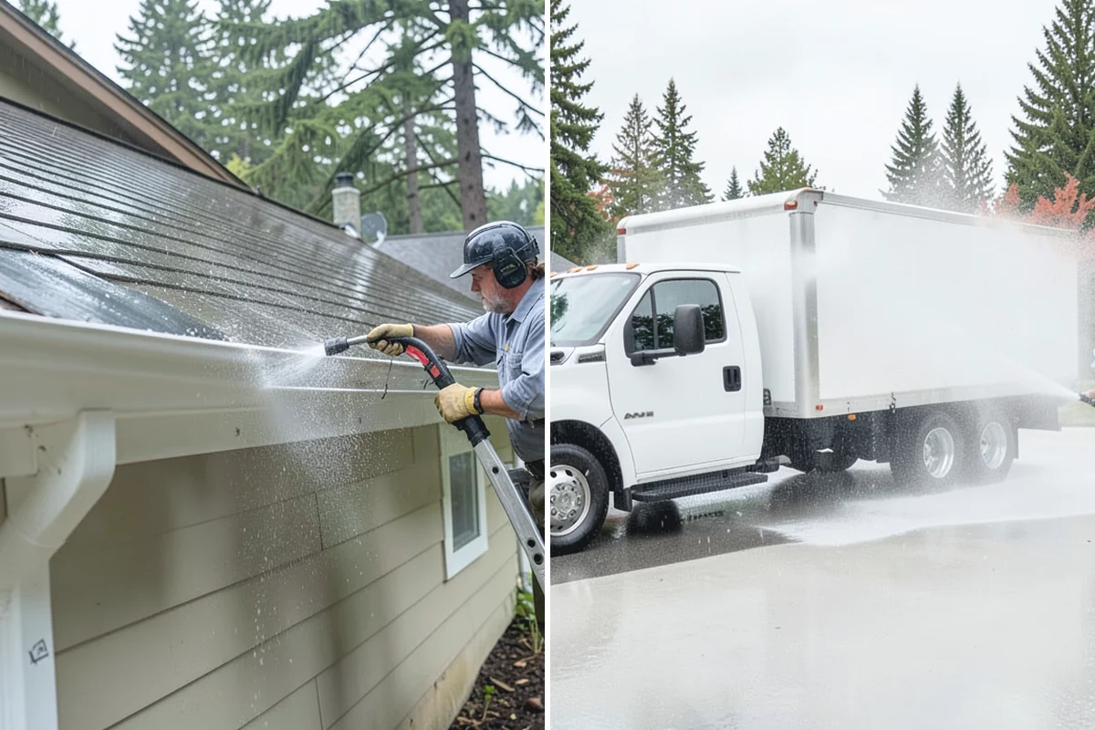 Fleet Washing in Gold Bar, Snohomish County, WA - Stage vehicles and confirm the wash schedule